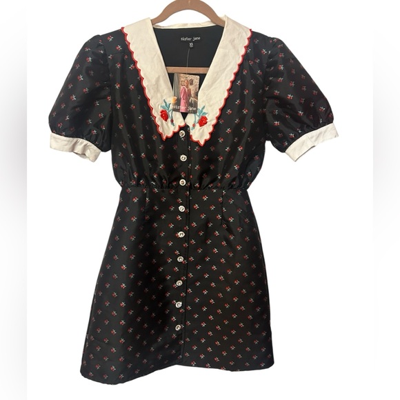 NWT Sister Jane
Courtney Jacquard Mini Dress Size XS - Picture 6 of 11